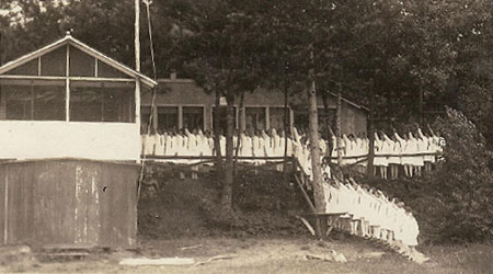  WeHaKee Camp for Girls on the shores of Green Bay in Marinette, Wisconsin