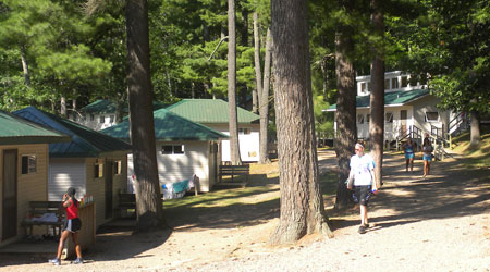 WeHaKee Camp for Girls - Cabin Row