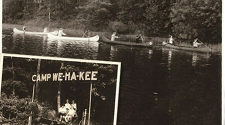 WeHaKee Camp for Girls moves to Hunter Lake, near Winter, Wisconsin