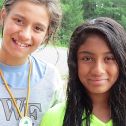 Make international friends at WeHaKee Camp for Girls