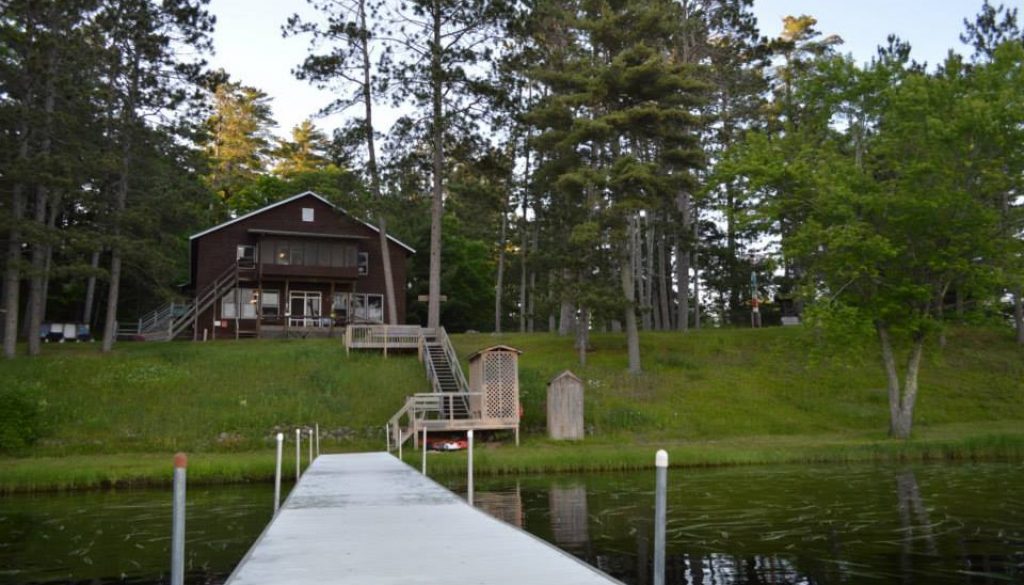 The lodge at WeHaKee Camp for Girls.