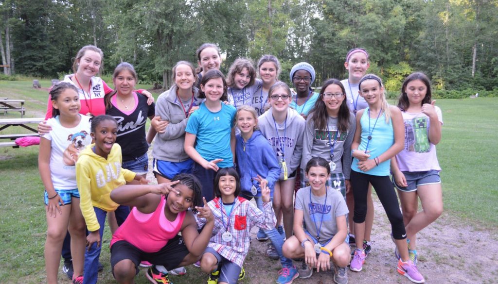 WeHaKee Camp for Girls valley group.