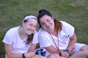 Smiling Counselors at Camp