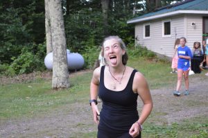 Goofing Off at Camp