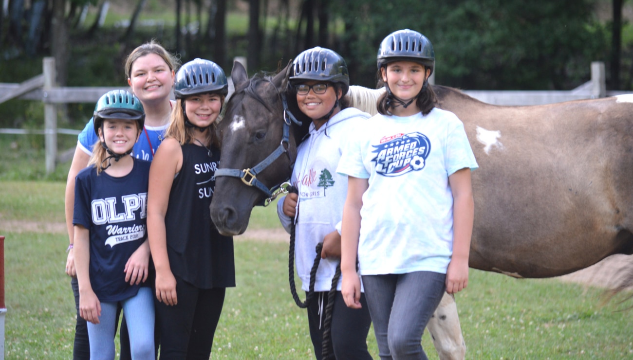 Horseback Riding at WeHaKee Camp for Girls