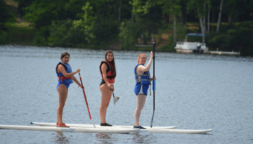 Girl's Canoeing